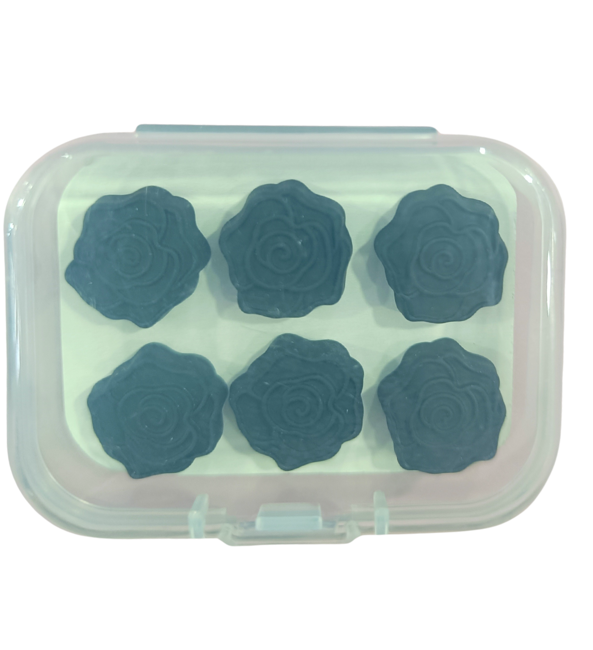 đ§˛Designer Hijab Magnets Set â Box of 6 (Rose Shape)- MP-014