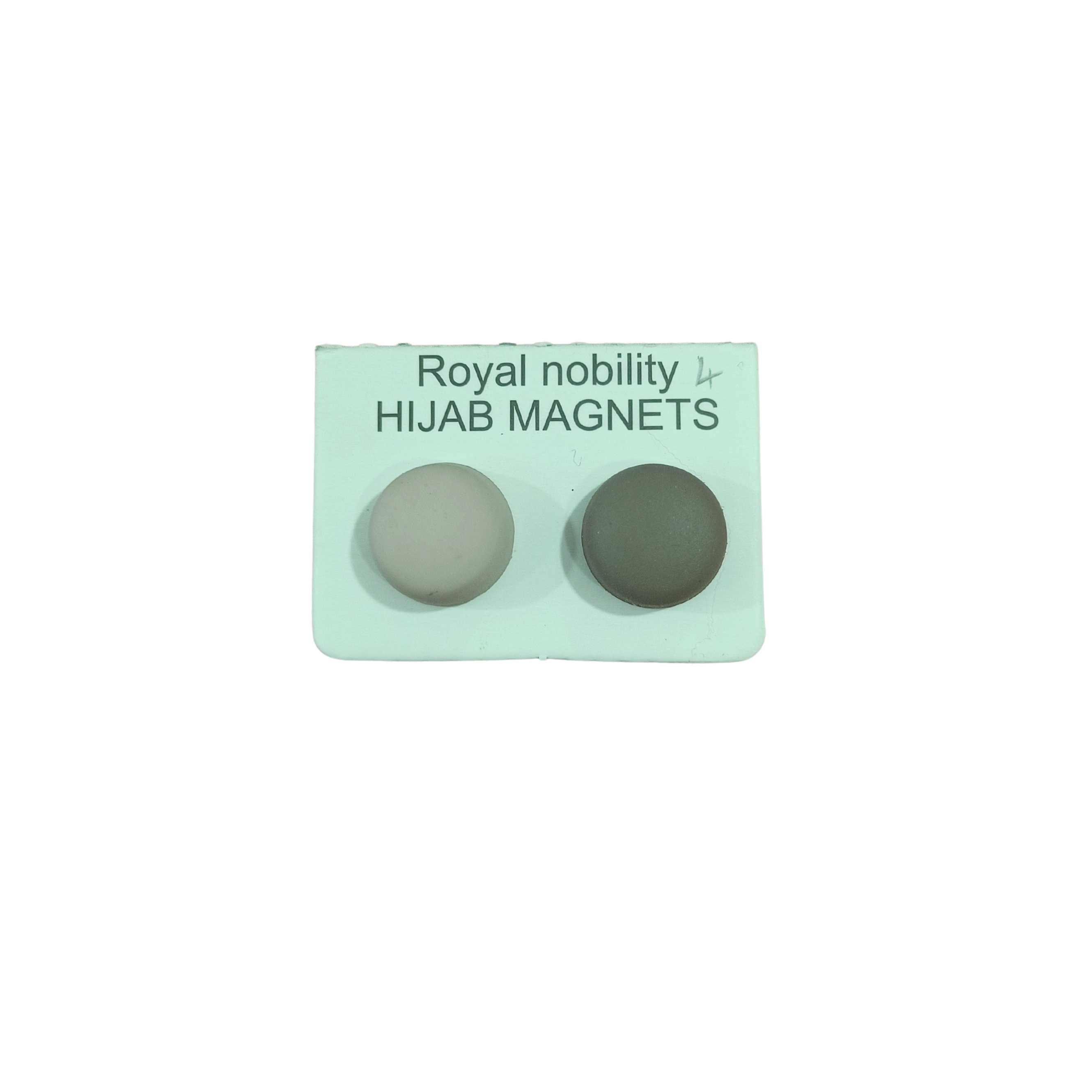 Royal Nobility Hijab Magnets – Strong & Stylish (2 Pair Set)- MP-004