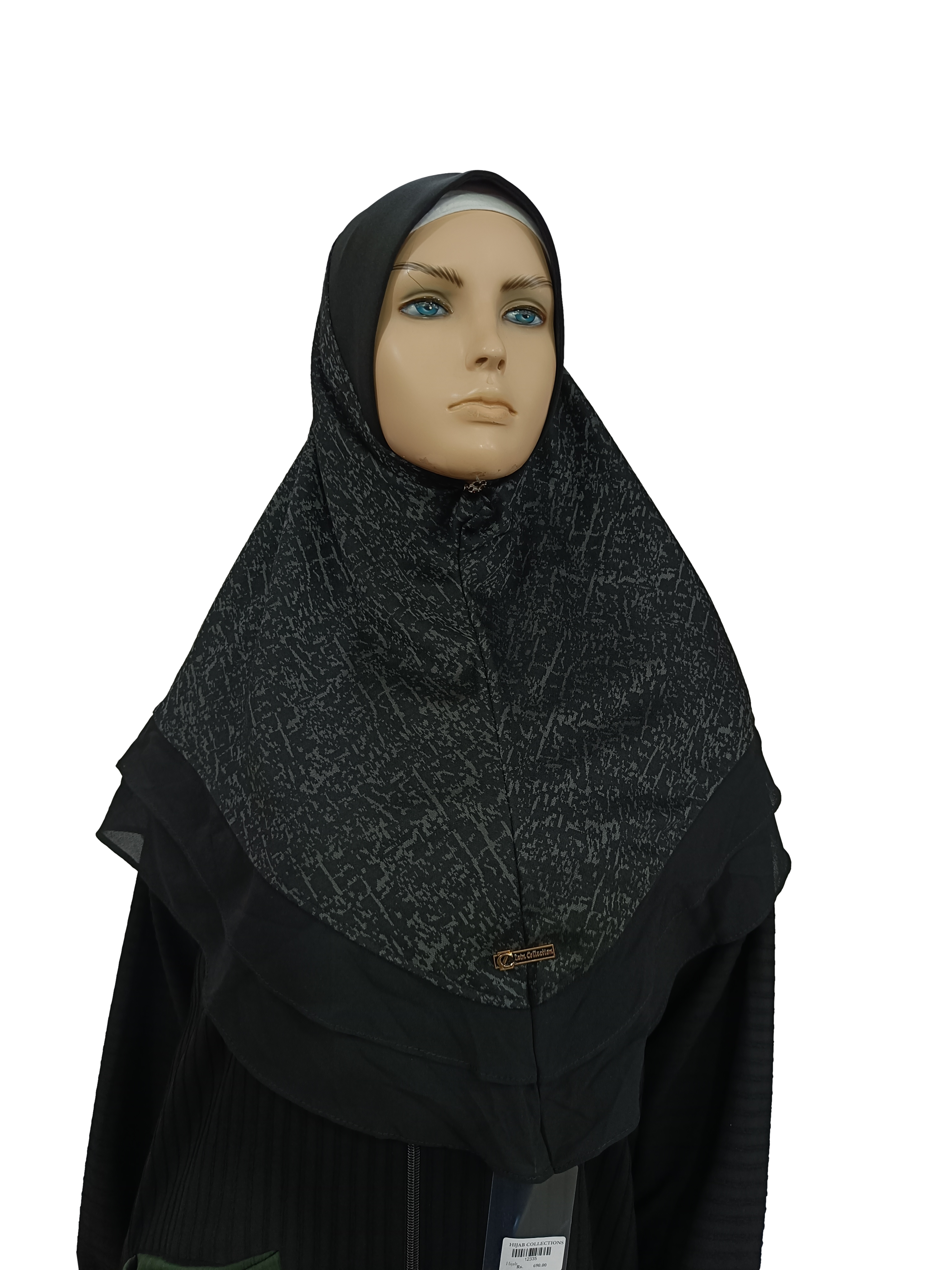 Instant Layer Denim Hijab - B005P010