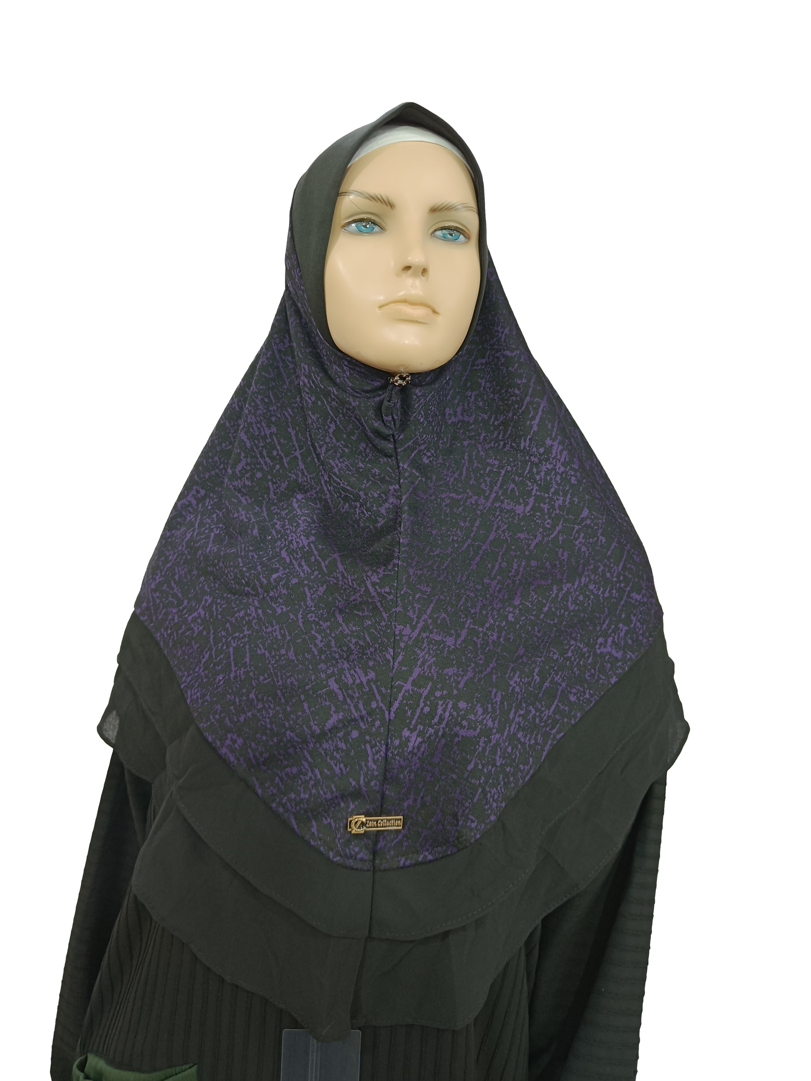 Instant Layer Denim Hijab - B005P013