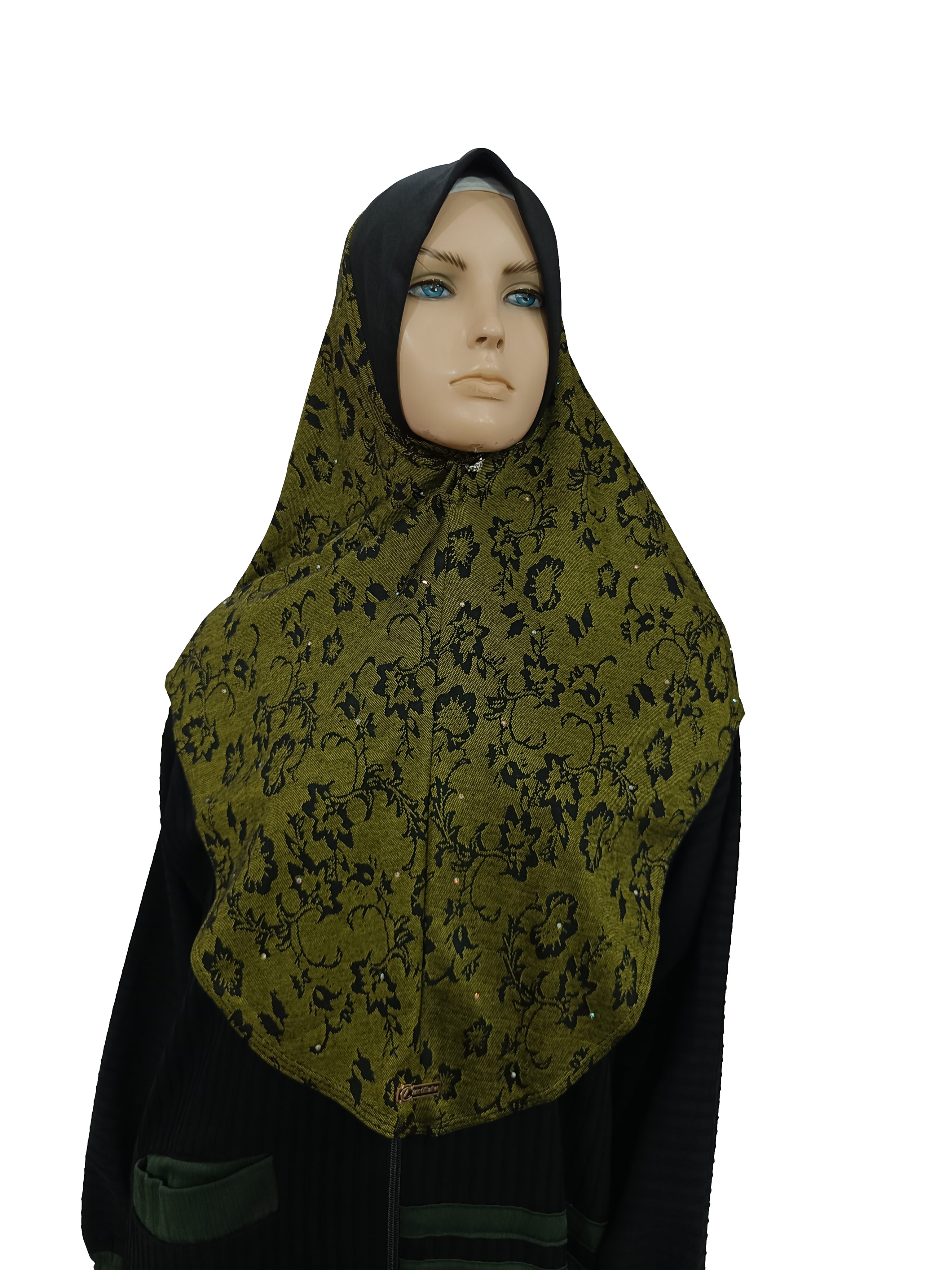 Instant Self Design Denim Hijab - B006P012