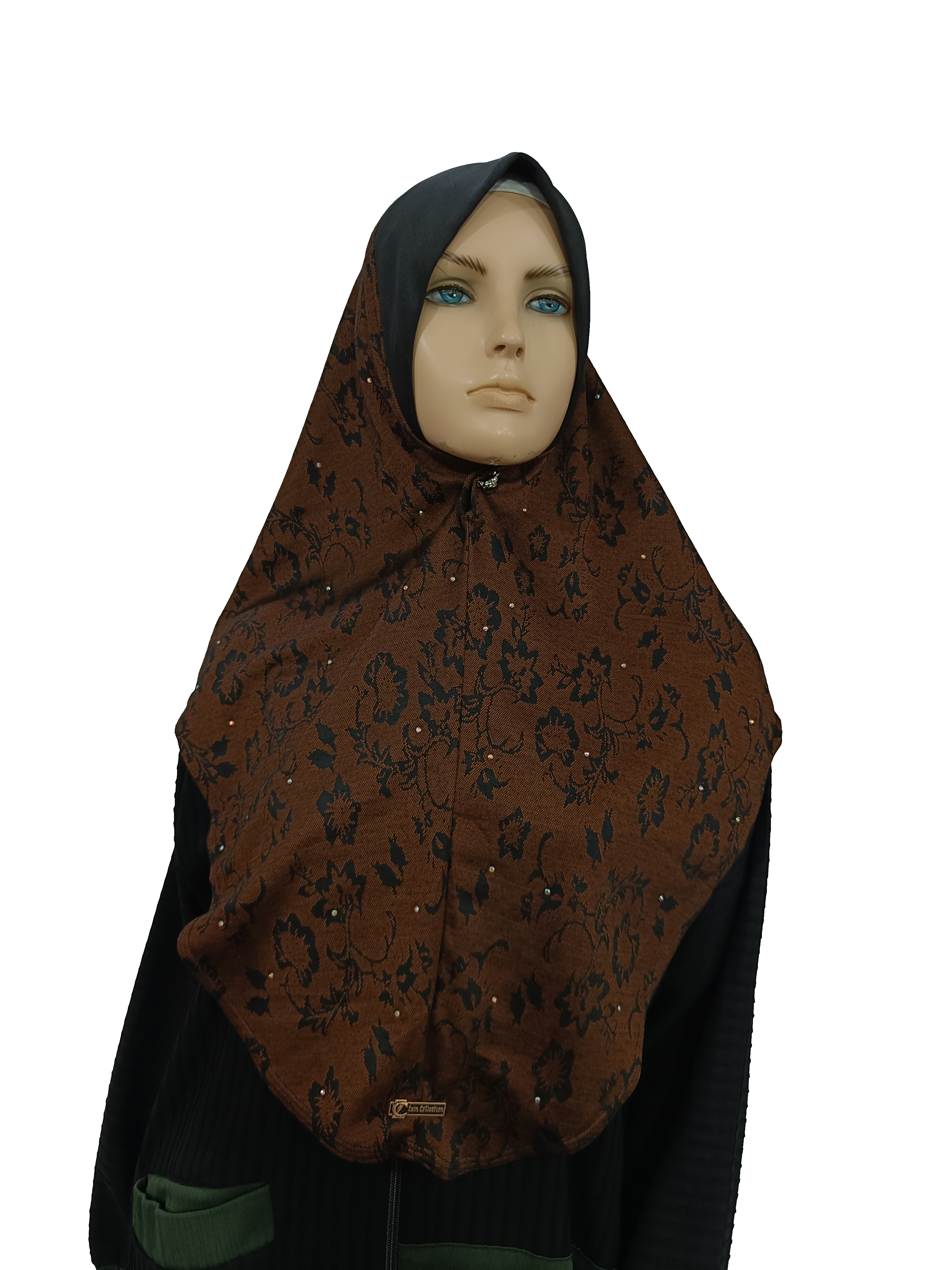 Instant Self Design Denim Hijab - B006P014