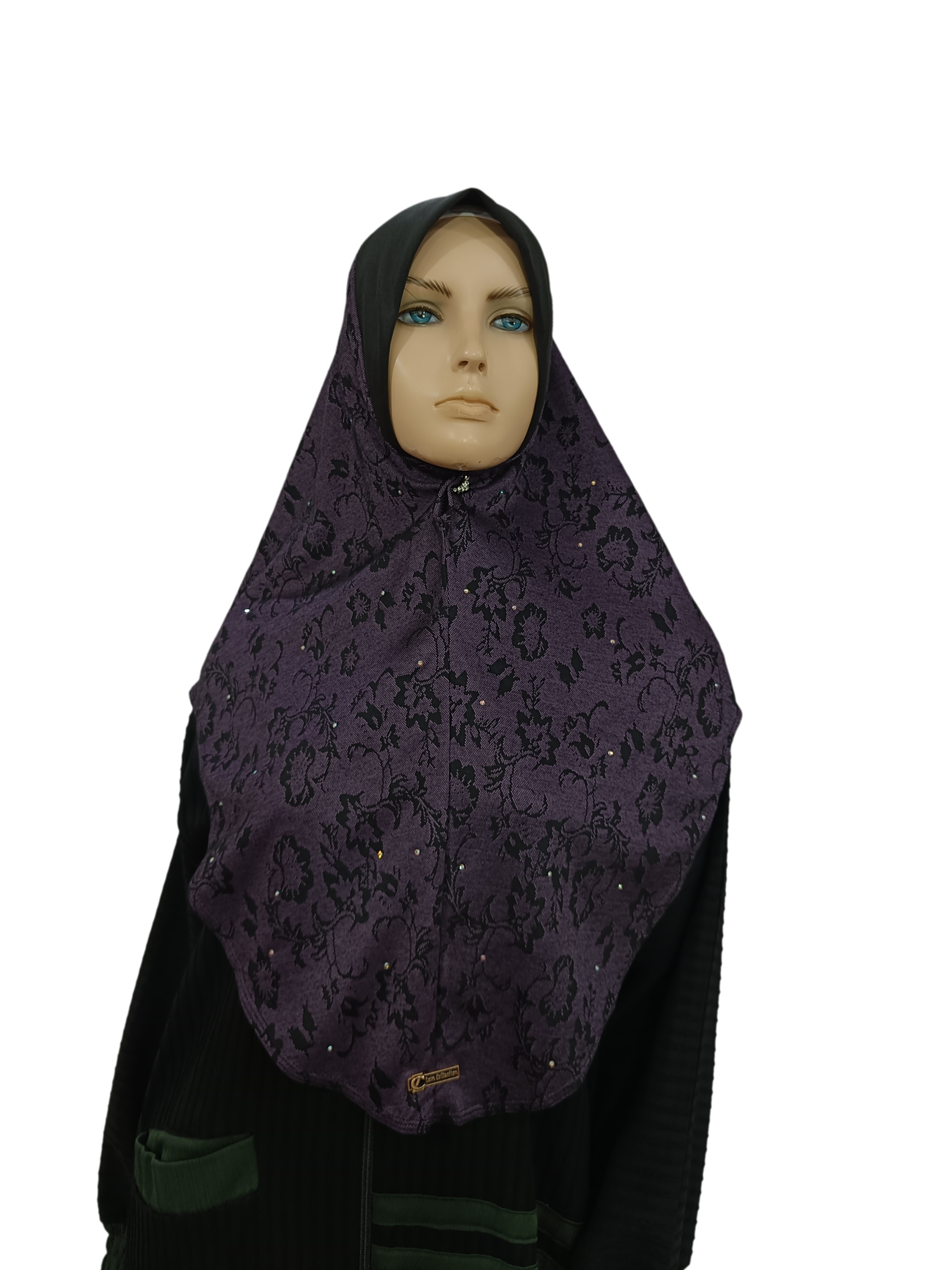 Instant Self Design Denim Hijab - B006P017