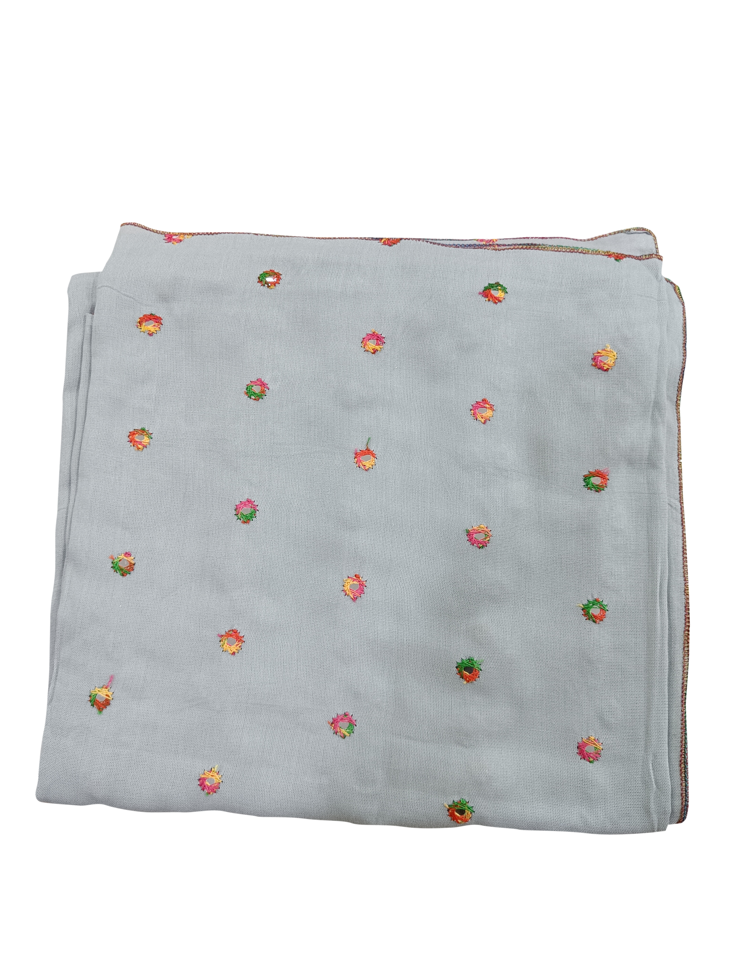 Premium Plain Rayon Namaz Dupatta With Mirror Work - B001P010
