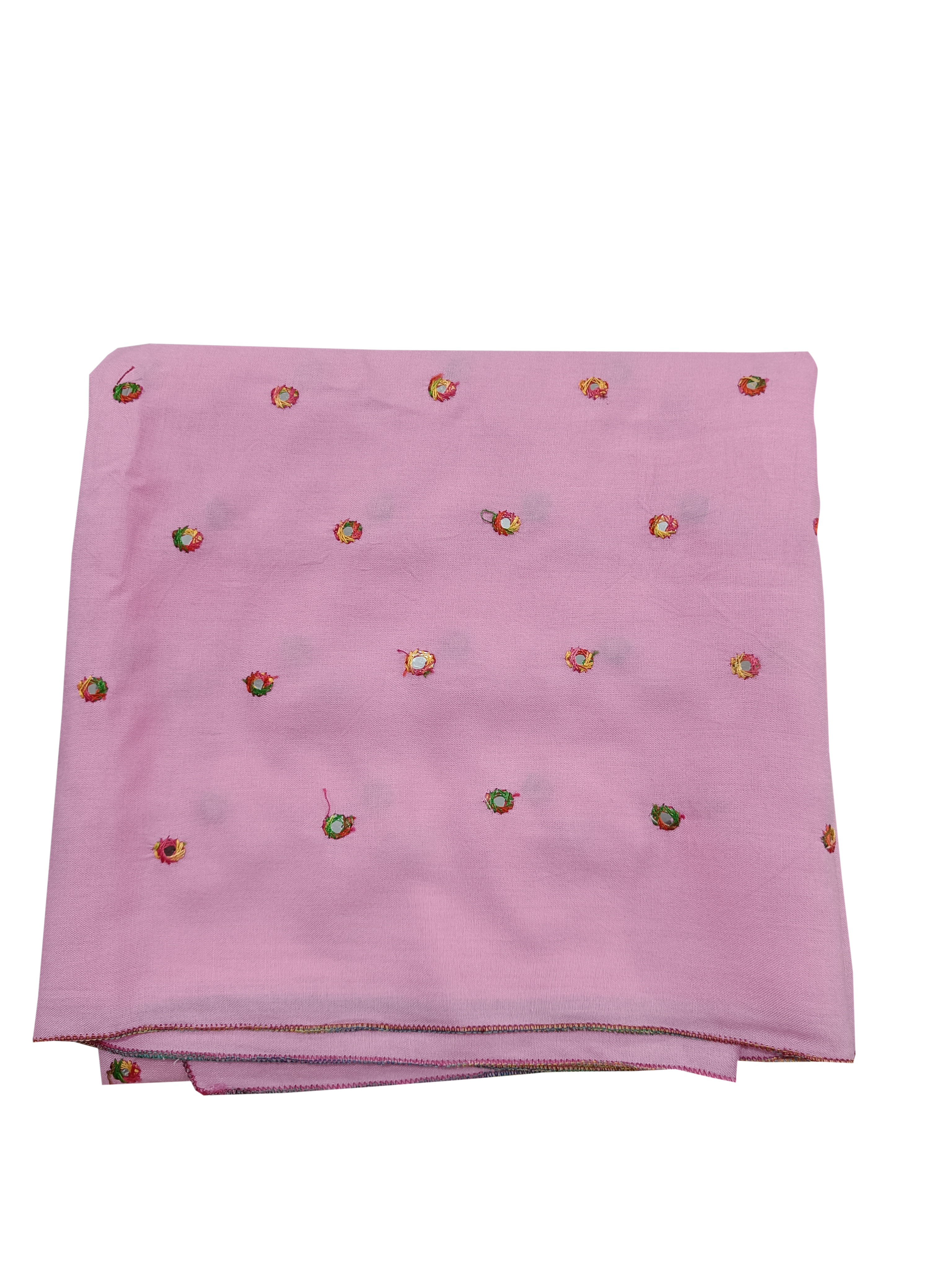 Premium Plain Rayon Namaz Dupatta With Mirror Work - B001P011