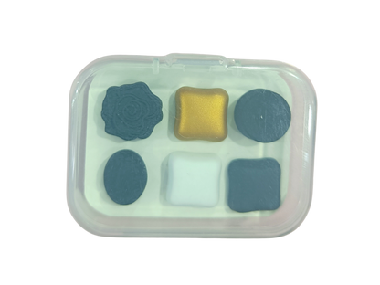 Premium Hijab Magnets – Designer Shape Set (Multi-Style Pack)- MP-013