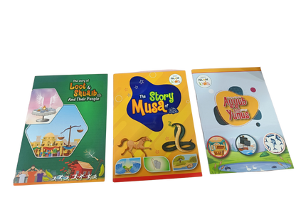 Prophets Sent by Allah – Illustrated Story Book Series (Set of 10 Books) - Book018