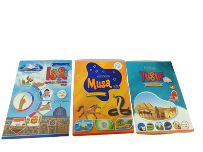 Silsila Qasas-ul-Ambiya – Illustrated Islamic Story Books (Set of 10) - Book019