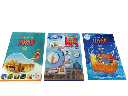 Prophets Sent by Allah – Illustrated Story Book Series (Set of 10 Books) - Book018