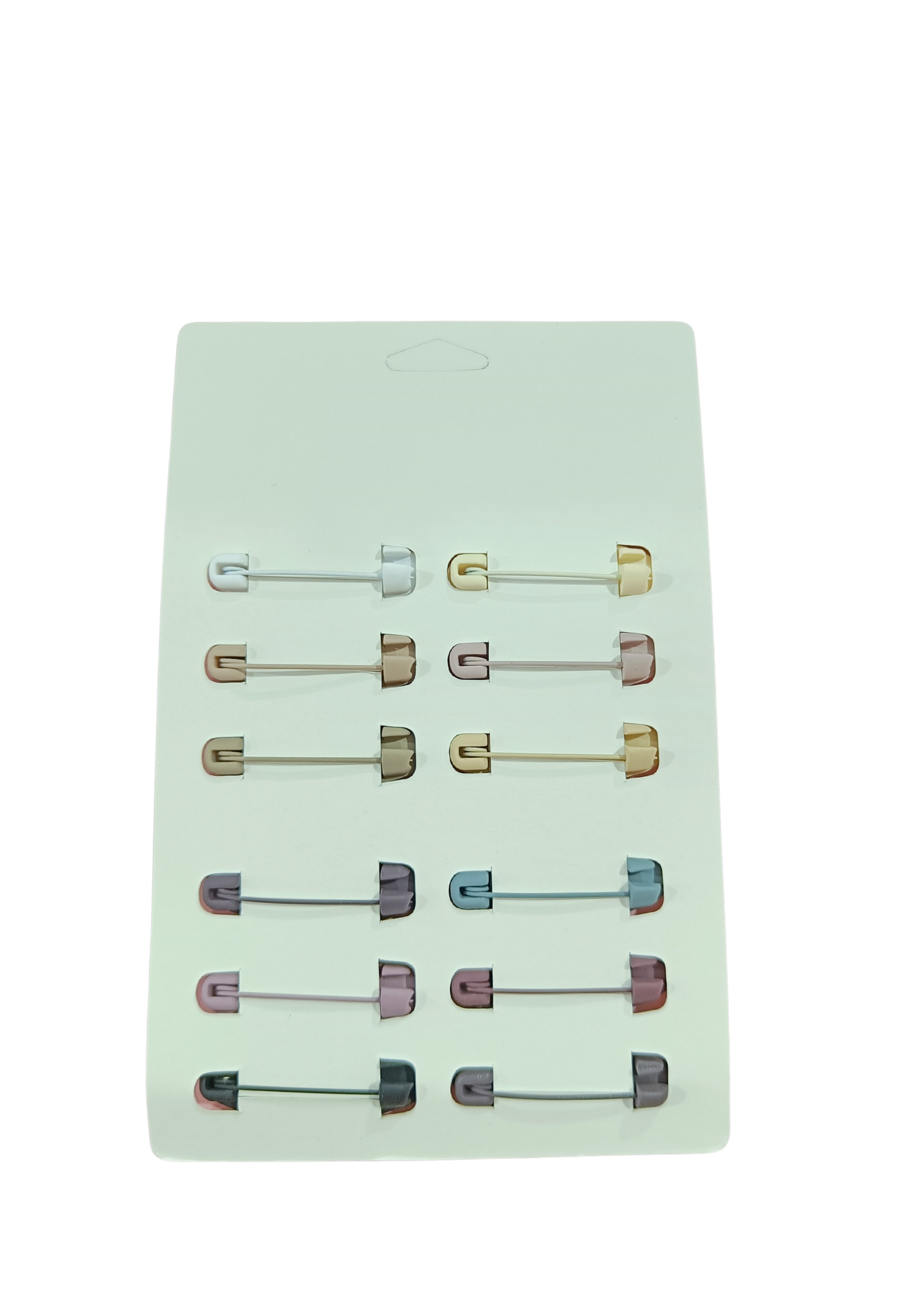 Royal Nobility Hijab Pins – Multicolor Matte Finish (12 Pieces)- MP-025