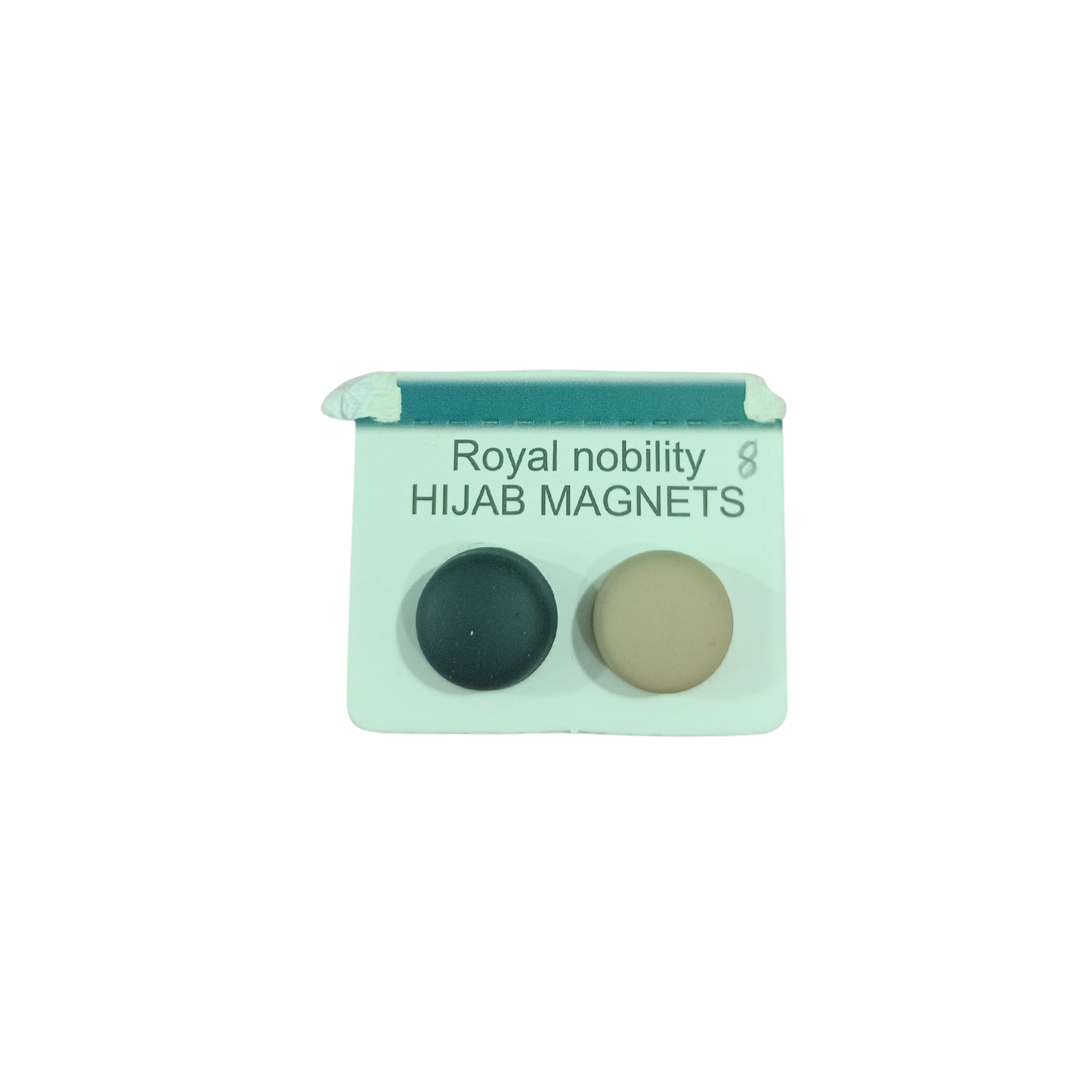 Royal Nobility Hijab Magnets – Strong & Stylish (2 Pair Set)- MP-008