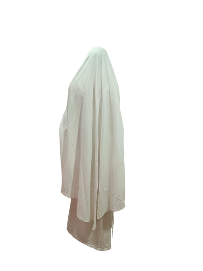 Printed Cotton Namaaz Hijab – Soft, Breathable & Full Coverage.B009P024